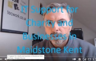 IT Support for charity and business in Maidstone Kent